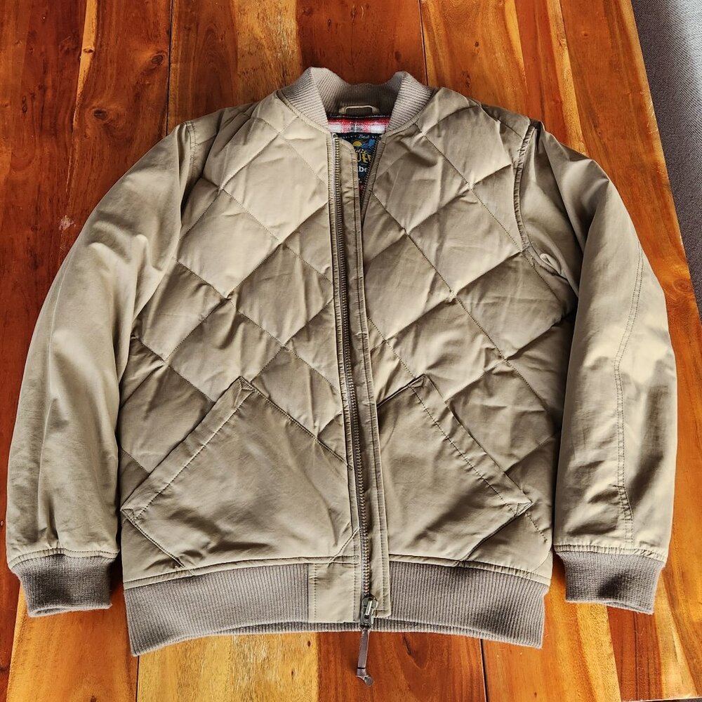 Huckberry x Eddie Bauer // Flannel-Lined Skyliner Bomber Jacket